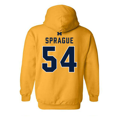 Michigan - NCAA Football : Andrew Sprague - Classic Shersey Hooded Sweatshirt-1