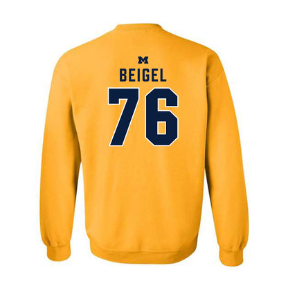 Michigan - NCAA Football : Manuel Beigel - Classic Shersey Crewneck Sweatshirt-1