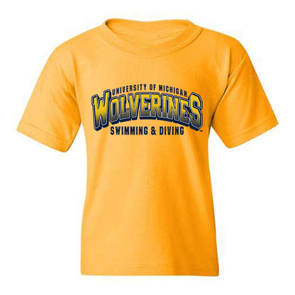 Michigan - NCAA Women's Swimming & Diving : Bella Sims - Classic Shersey Youth T-Shirt-0