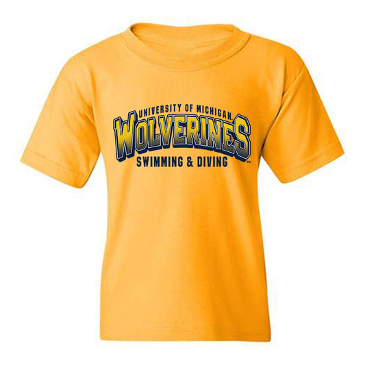 Michigan - NCAA Women's Swimming & Diving : Bella Sims - Classic Shersey Youth T-Shirt-0