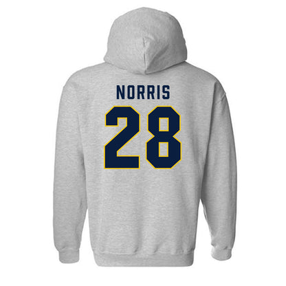 Michigan - NCAA Women's Lacrosse : Calli Norris - Classic Shersey Hooded Sweatshirt-1