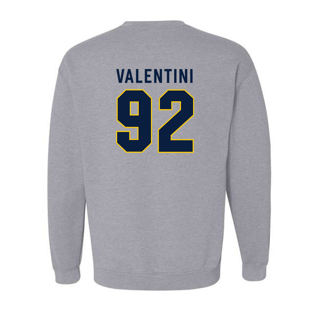 Michigan - NCAA Men's Ice Hockey : Adam Valentini - Classic Shersey Crewneck Sweatshirt-1