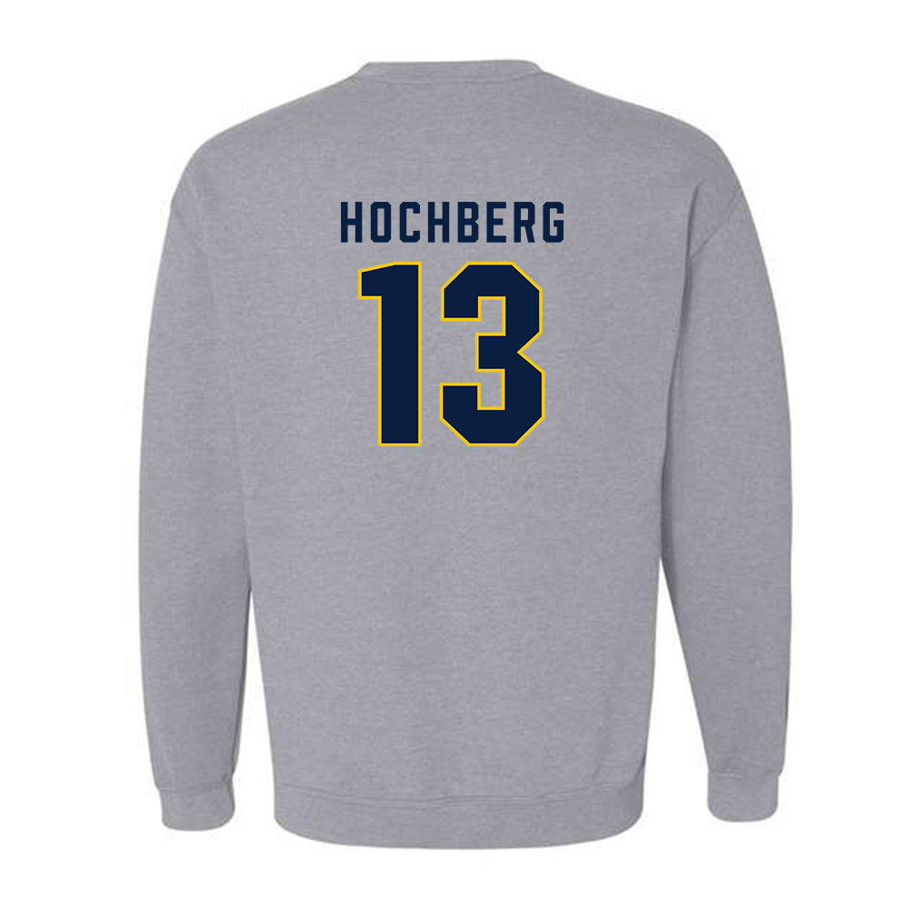 Michigan - NCAA Men's Basketball : Harrison Hochberg - Classic Shersey Crewneck Sweatshirt-1