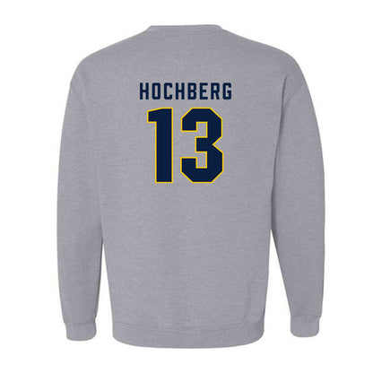 Michigan - NCAA Men's Basketball : Harrison Hochberg - Classic Shersey Crewneck Sweatshirt-1