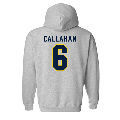 Michigan - NCAA Women's Lacrosse : Grace Callahan - Classic Shersey Hooded Sweatshirt-1