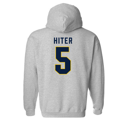 Michigan - NCAA Football : Savion Hiter - Classic Shersey Hooded Sweatshirt-1