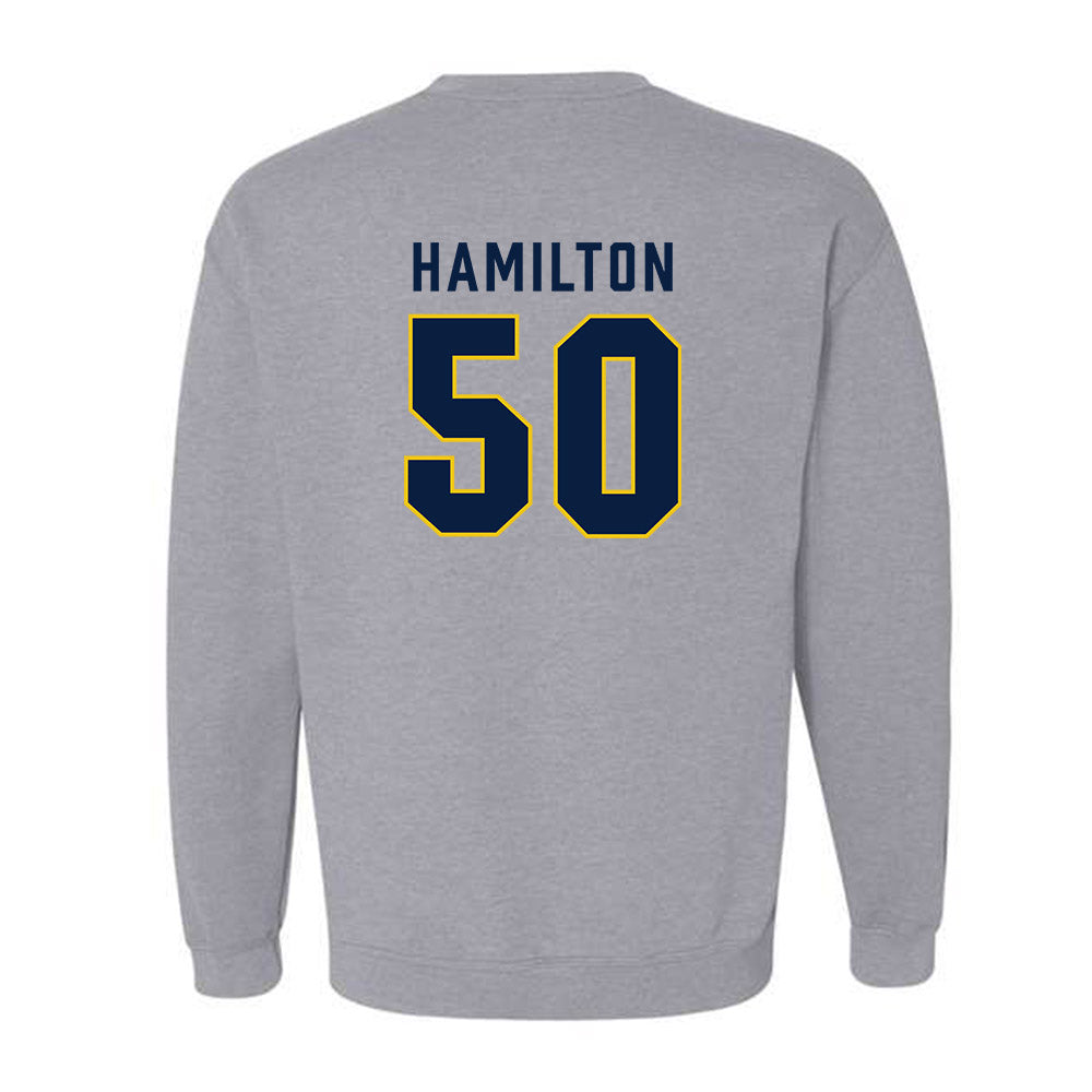 Michigan - NCAA Football : Luke Hamilton - Classic Shersey Crewneck Sweatshirt-1