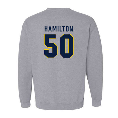 Michigan - NCAA Football : Luke Hamilton - Classic Shersey Crewneck Sweatshirt-1