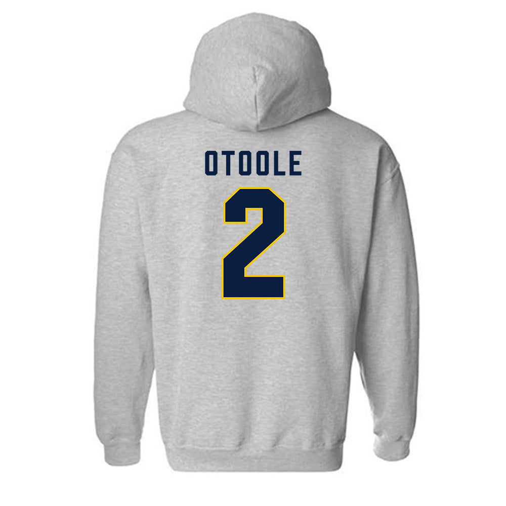 Michigan - NCAA Men's Soccer : Patrick OToole - Classic Shersey Hooded Sweatshirt-1