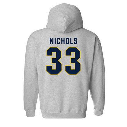 Michigan - NCAA Football : Dominic Nichols - Classic Shersey Hooded Sweatshirt-1