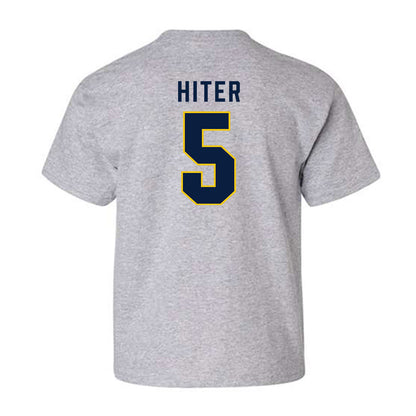 Michigan - NCAA Football : Savion Hiter - Classic Shersey Youth T-Shirt-1