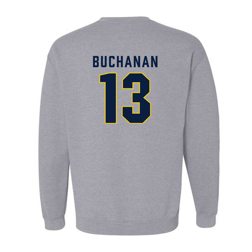 Michigan - NCAA Football : JJ Buchanan - Classic Shersey Crewneck Sweatshirt-1