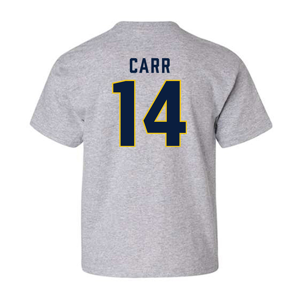 Michigan - NCAA Football : Tommy Carr - Classic Shersey Youth T-Shirt-1