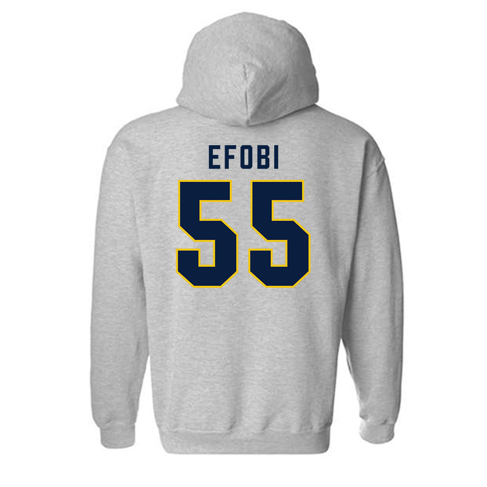 Michigan - NCAA Football : Nathan Efobi - Classic Shersey Hooded Sweatshirt-1