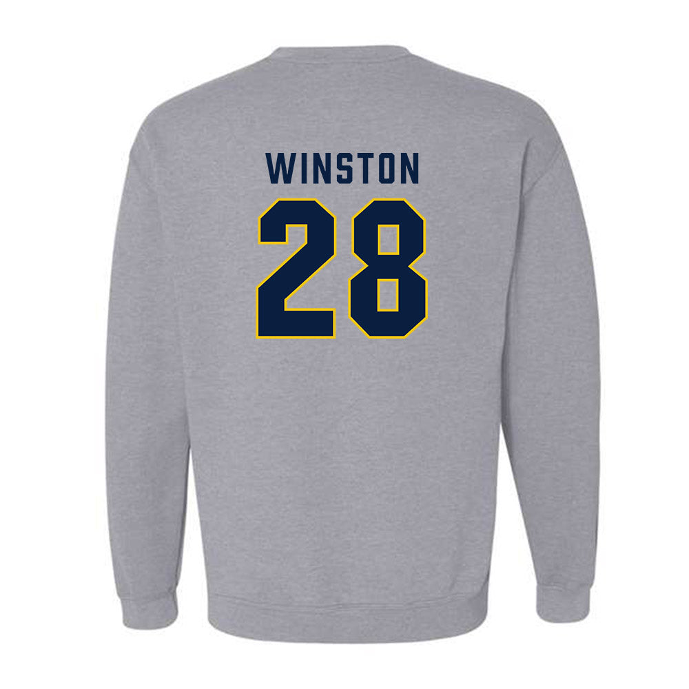 Michigan - NCAA Football : Kainoa Winston - Classic Shersey Crewneck Sweatshirt-1