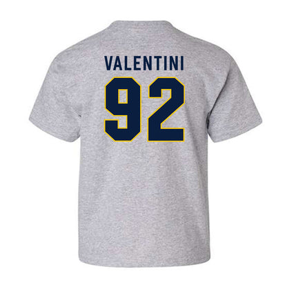 Michigan - NCAA Men's Ice Hockey : Adam Valentini - Classic Shersey Youth T-Shirt-1