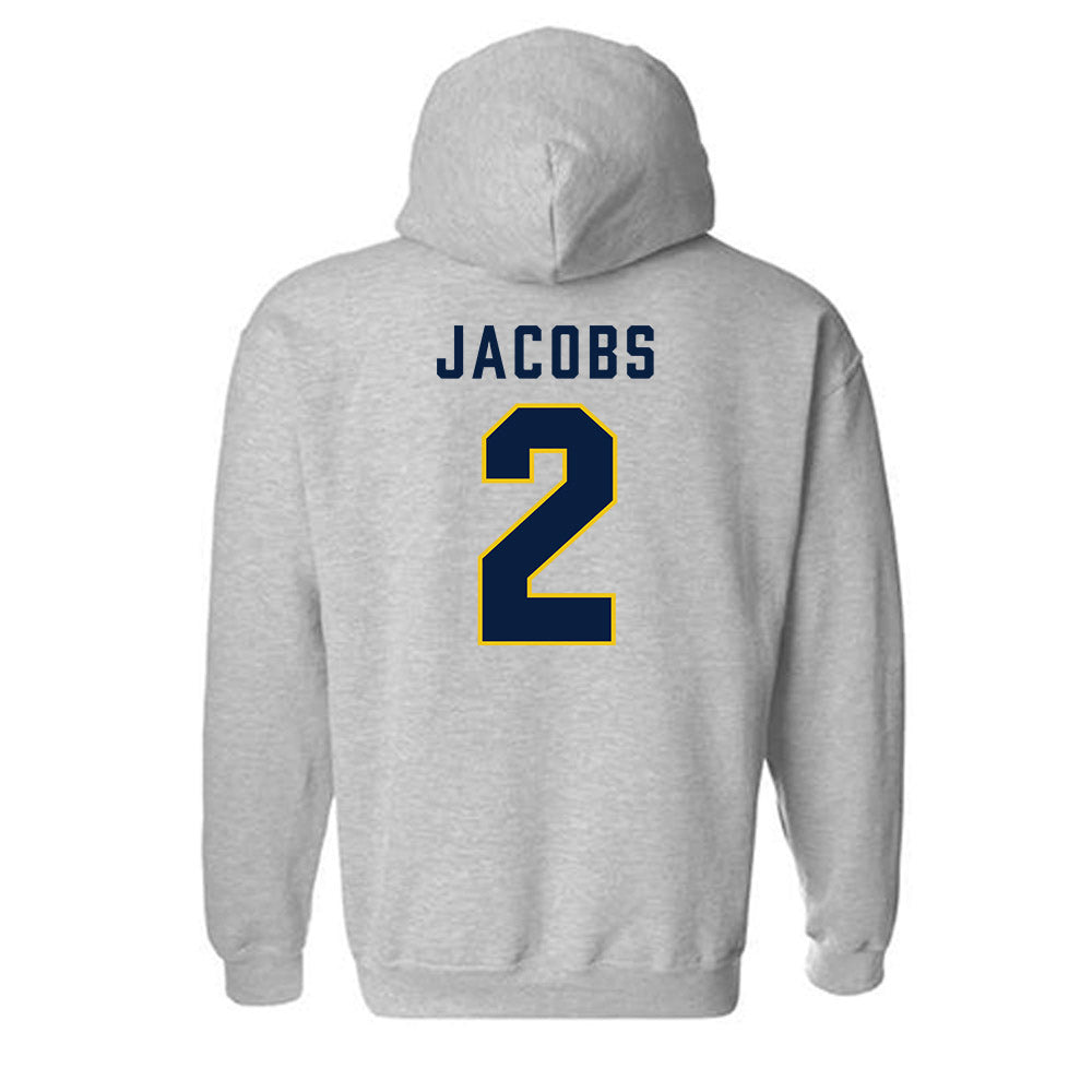 Michigan - NCAA Women's Volleyball : Allison Jacobs - Classic Shersey Hooded Sweatshirt-1