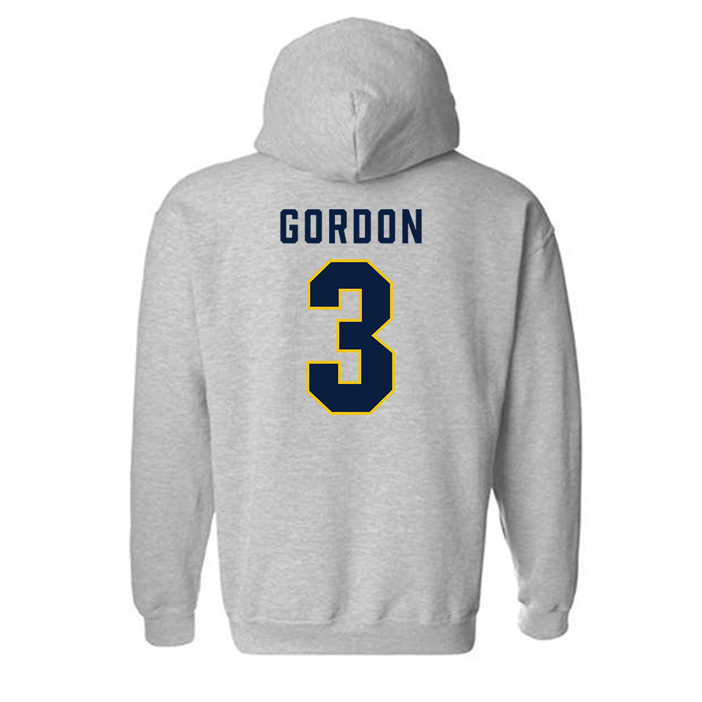 Michigan - NCAA Women's Volleyball : Cymarah Gordon - Classic Shersey Hooded Sweatshirt-1