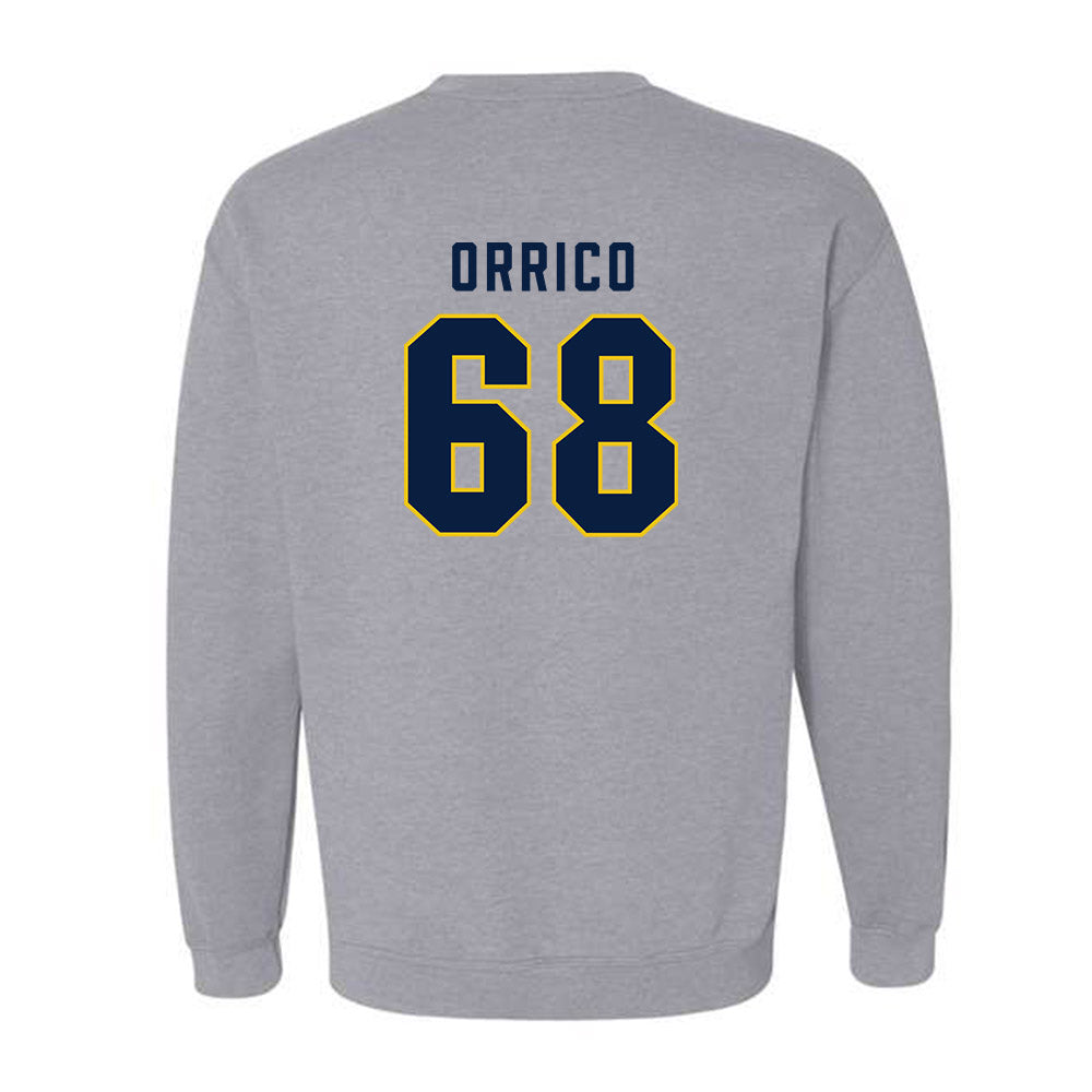 Michigan - NCAA Men's Ice Hockey : Josh Orrico - Classic Shersey Crewneck Sweatshirt-1