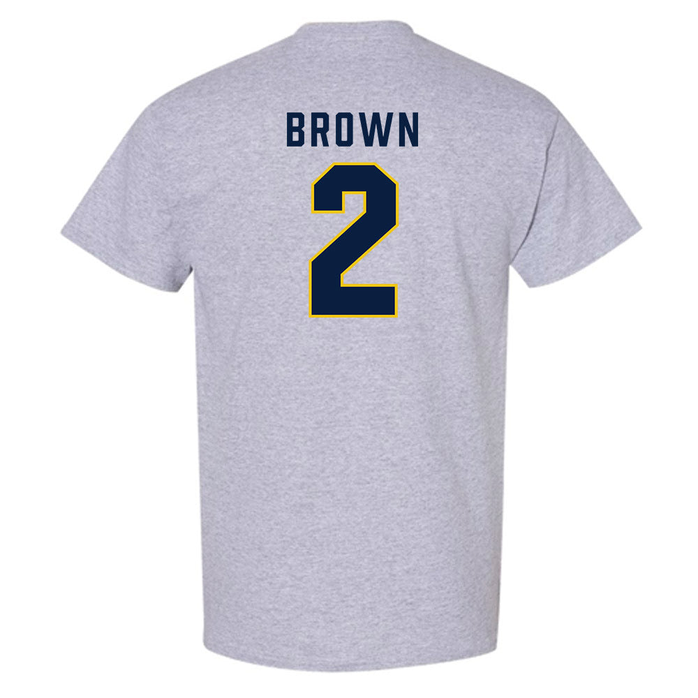 Michigan - NCAA Women's Basketball : Macy Brown - Classic Shersey T-Shirt-1