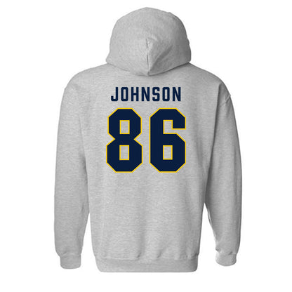 Michigan - NCAA Football : Travis Johnson - Classic Shersey Hooded Sweatshirt-1