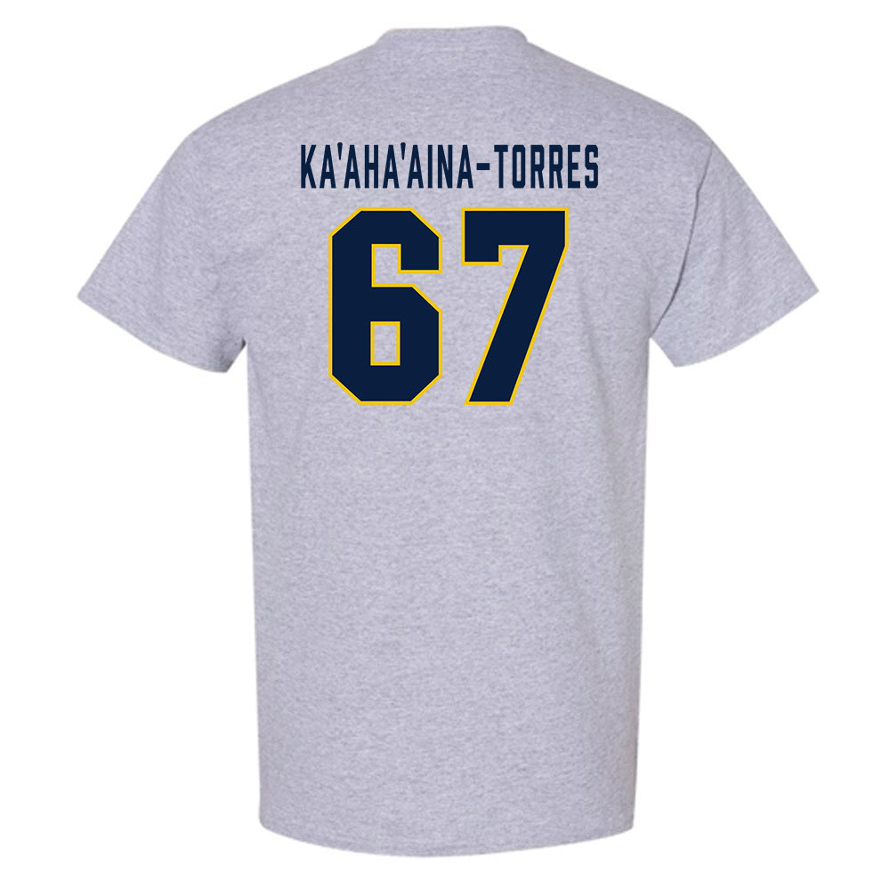 Michigan - NCAA Football : Houston Ka'aha'aina-Torres - Classic Shersey T-Shirt-1