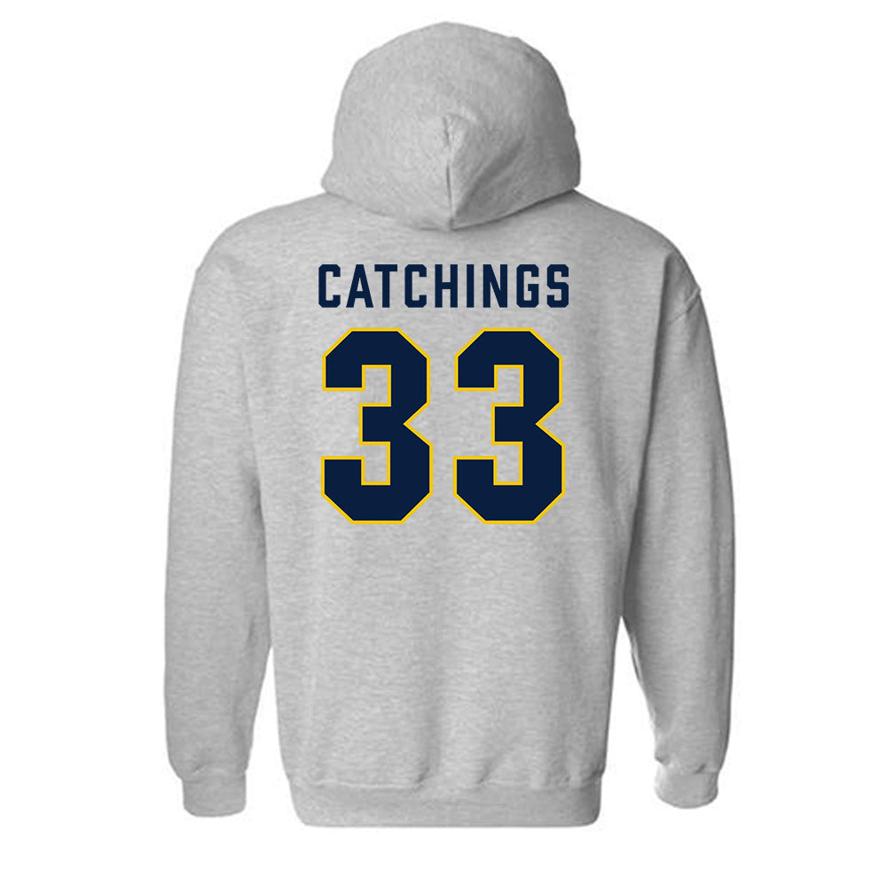 Michigan - NCAA Football : Kaden Catchings - Classic Shersey Hooded Sweatshirt-1