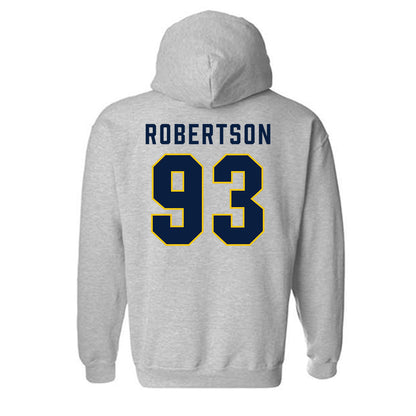 Michigan - NCAA Football : Hunter Robertson - Classic Shersey Hooded Sweatshirt-1