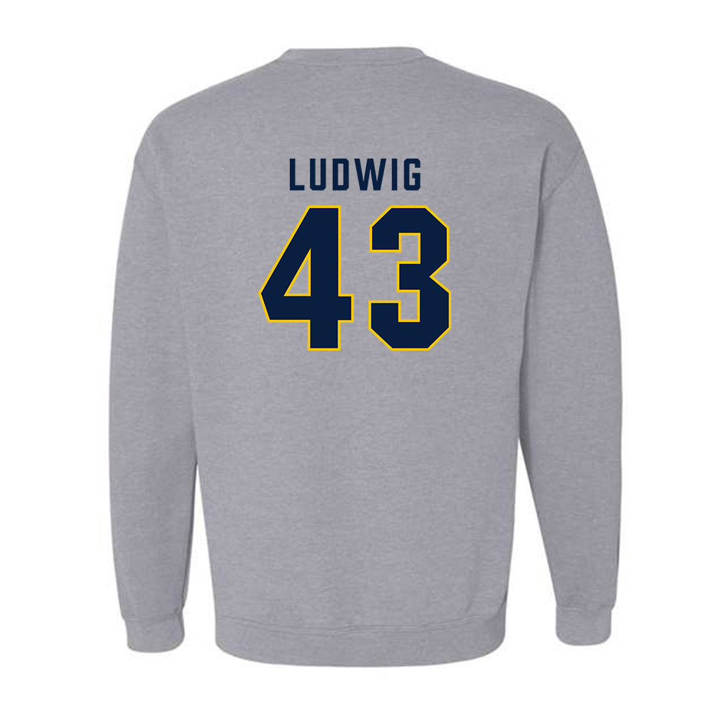 Michigan - NCAA Football : Zach Ludwig - Classic Shersey Crewneck Sweatshirt-1