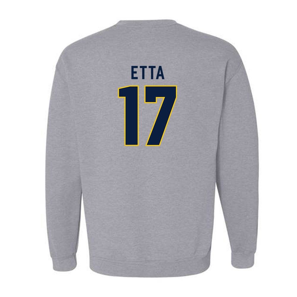 Michigan - NCAA Football : Enow Etta - Classic Shersey Crewneck Sweatshirt-1