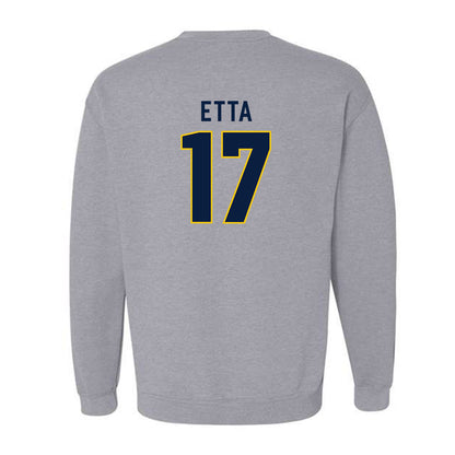 Michigan - NCAA Football : Enow Etta - Classic Shersey Crewneck Sweatshirt-1