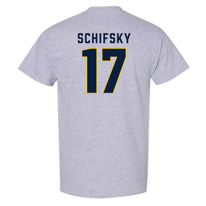 Michigan - NCAA Men's Ice Hockey : Garrett Schifsky - Classic Shersey T-Shirt-1