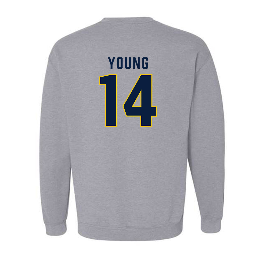 Michigan - NCAA Football : Jordan Young - Classic Shersey Crewneck Sweatshirt-1