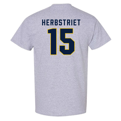 Michigan - NCAA Football : Chase Herbstriet - Classic Shersey T-Shirt-1