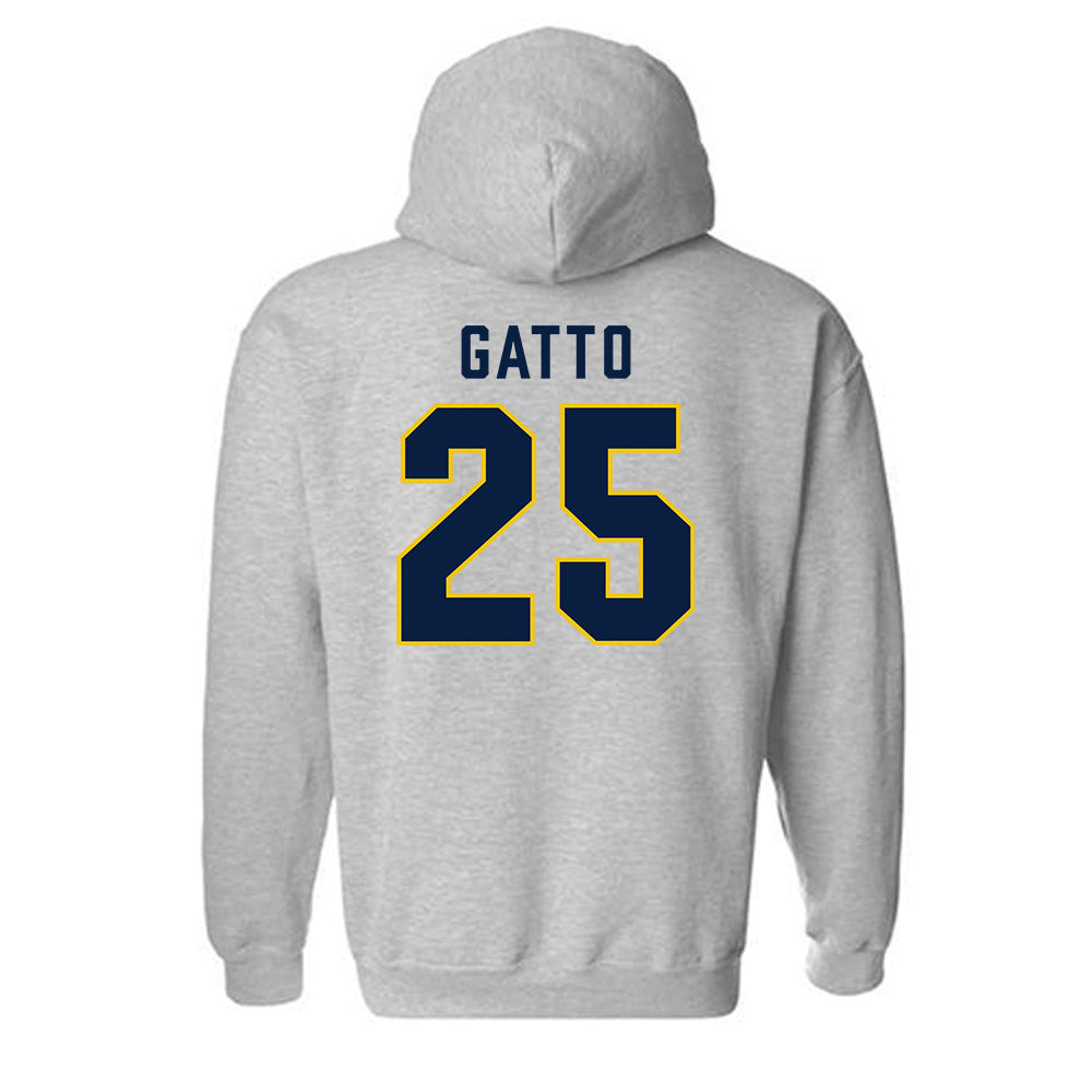 Michigan - NCAA Men's Lacrosse : Alex Gatto - Classic Shersey Hooded Sweatshirt-1