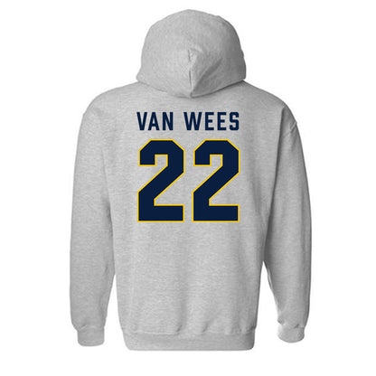 Michigan - NCAA Women's Lacrosse : Truus van Wees - Classic Shersey Hooded Sweatshirt-1