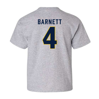 Michigan - NCAA Men's Ice Hockey : Asher Barnett - Classic Shersey Youth T-Shirt-1