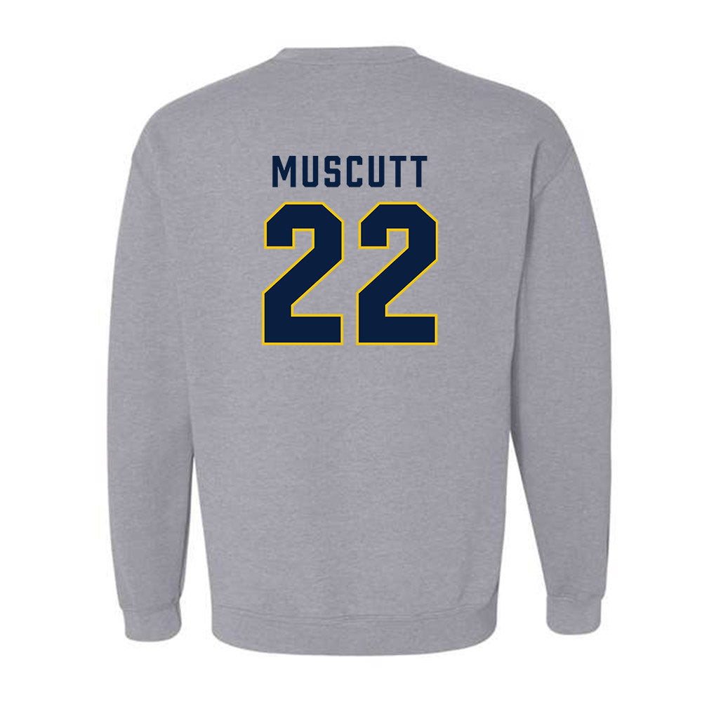 Michigan - NCAA Men's Ice Hockey : Kason Muscutt - Classic Shersey Crewneck Sweatshirt-1