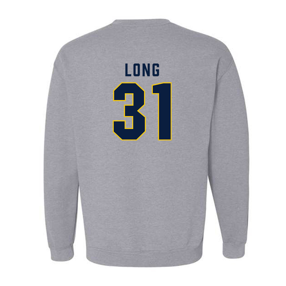 Michigan - NCAA Men's Lacrosse : Jack Long - Classic Shersey Crewneck Sweatshirt-1