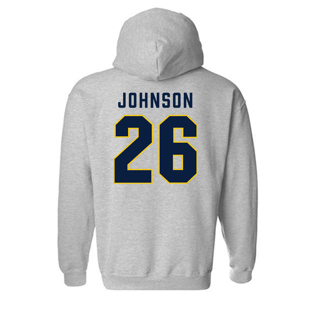 Michigan - NCAA Football : Donovan Johnson - Classic Shersey Hooded Sweatshirt-1