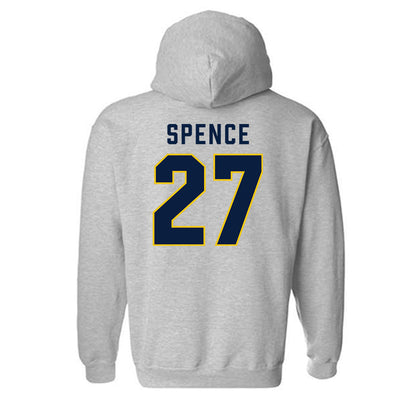 Michigan - NCAA Men's Ice Hockey : Malcolm Spence - Classic Shersey Hooded Sweatshirt-1
