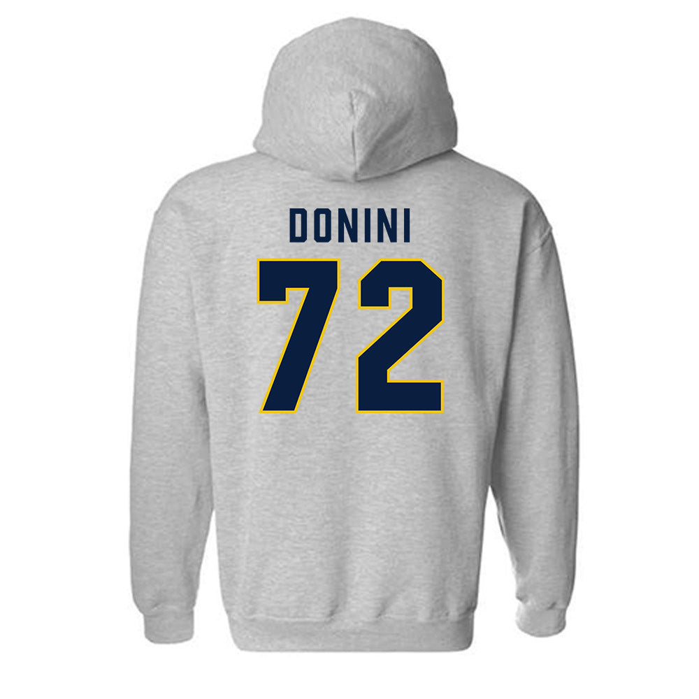 Michigan - NCAA Football : Peter Donini - Classic Shersey Hooded Sweatshirt-1