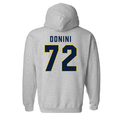 Michigan - NCAA Football : Peter Donini - Classic Shersey Hooded Sweatshirt-1