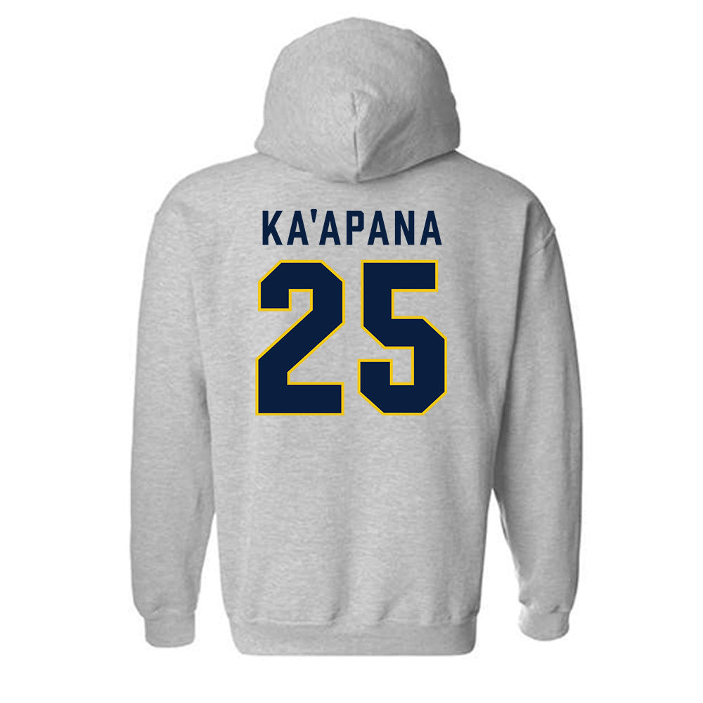Michigan - NCAA Football : Micah Ka'apana - Classic Shersey Hooded Sweatshirt-1