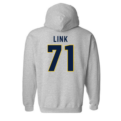 Michigan - NCAA Football : Evan Link - Classic Shersey Hooded Sweatshirt-1