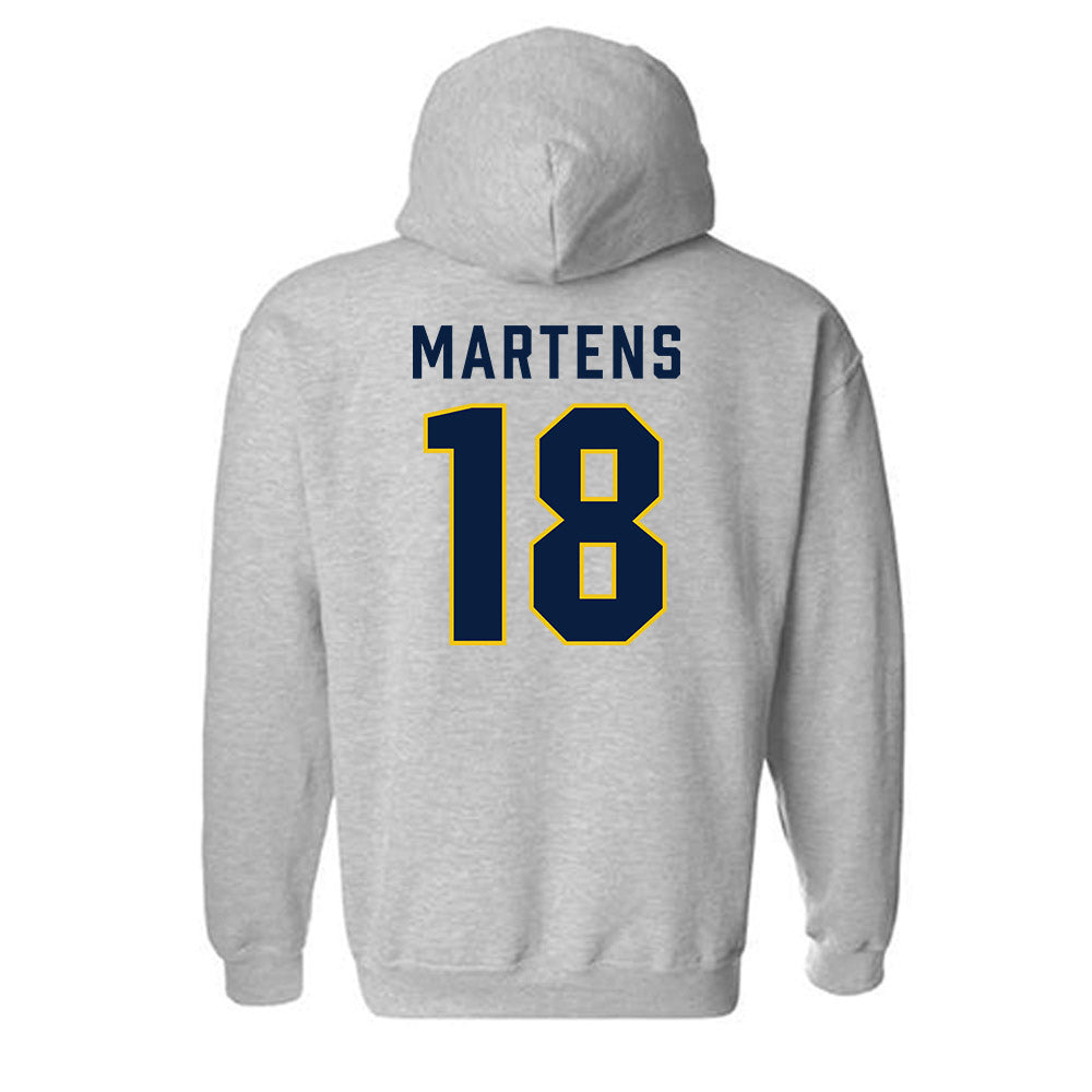 Michigan - NCAA Men's Soccer : Zachary Martens - Classic Shersey Hooded Sweatshirt-1