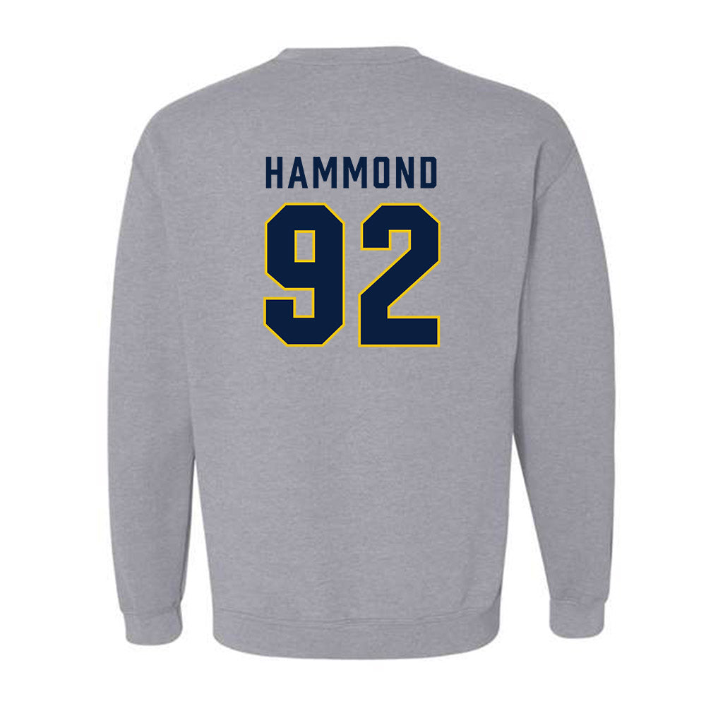 Michigan - NCAA Football : Ted Hammond - Classic Shersey Crewneck Sweatshirt-1