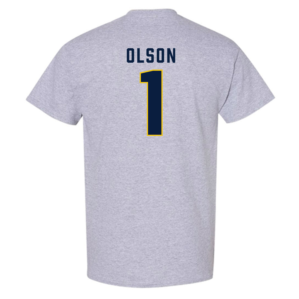 Michigan - NCAA Women's Basketball : Olivia Olson - Classic Shersey T-Shirt-1