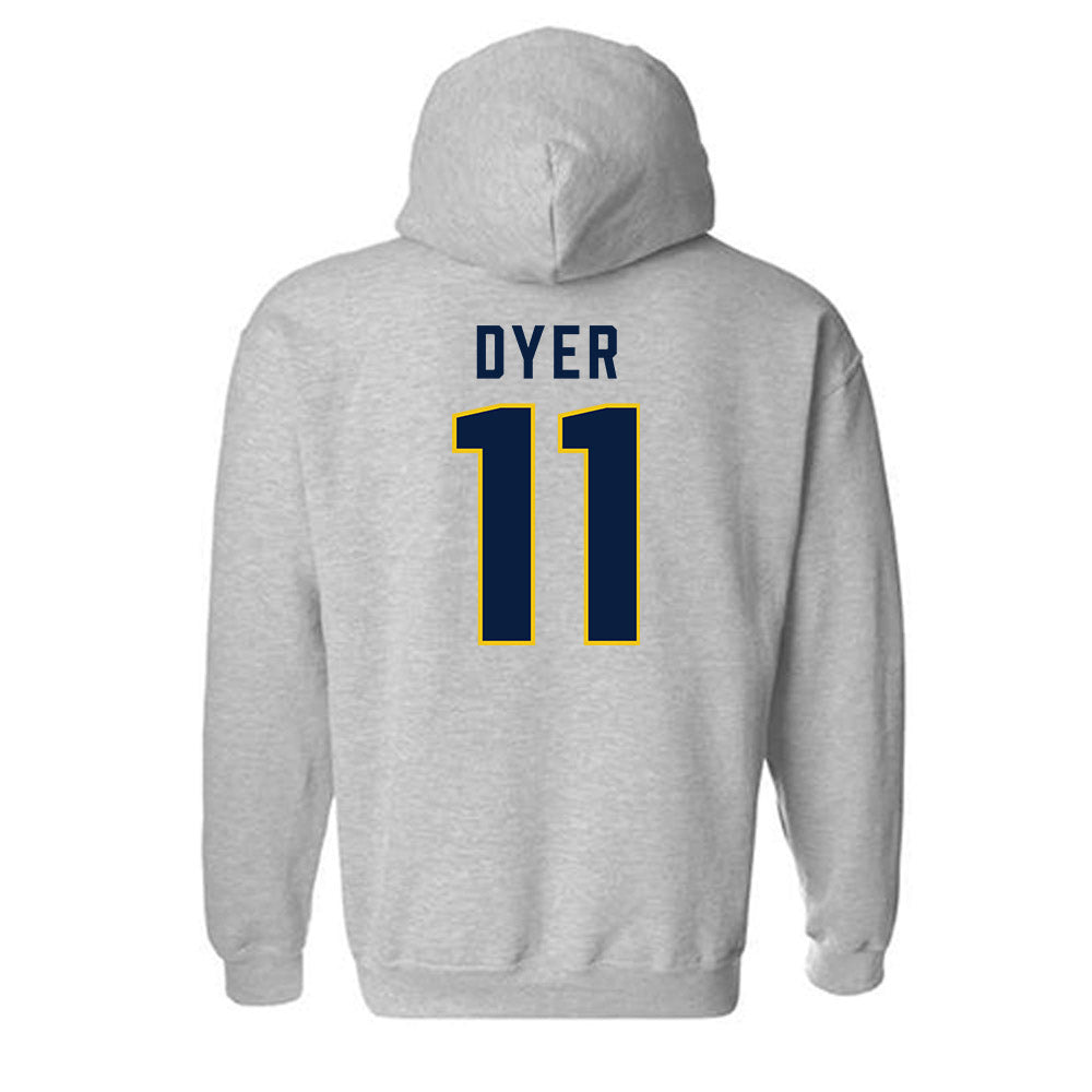 Michigan - NCAA Women's Lacrosse : Kaylee Dyer - Classic Shersey Hooded Sweatshirt-1