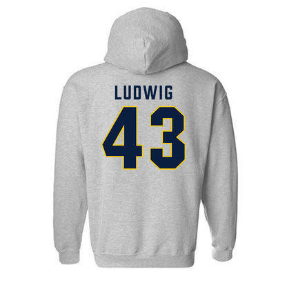Michigan - NCAA Football : Zach Ludwig - Classic Shersey Hooded Sweatshirt-1